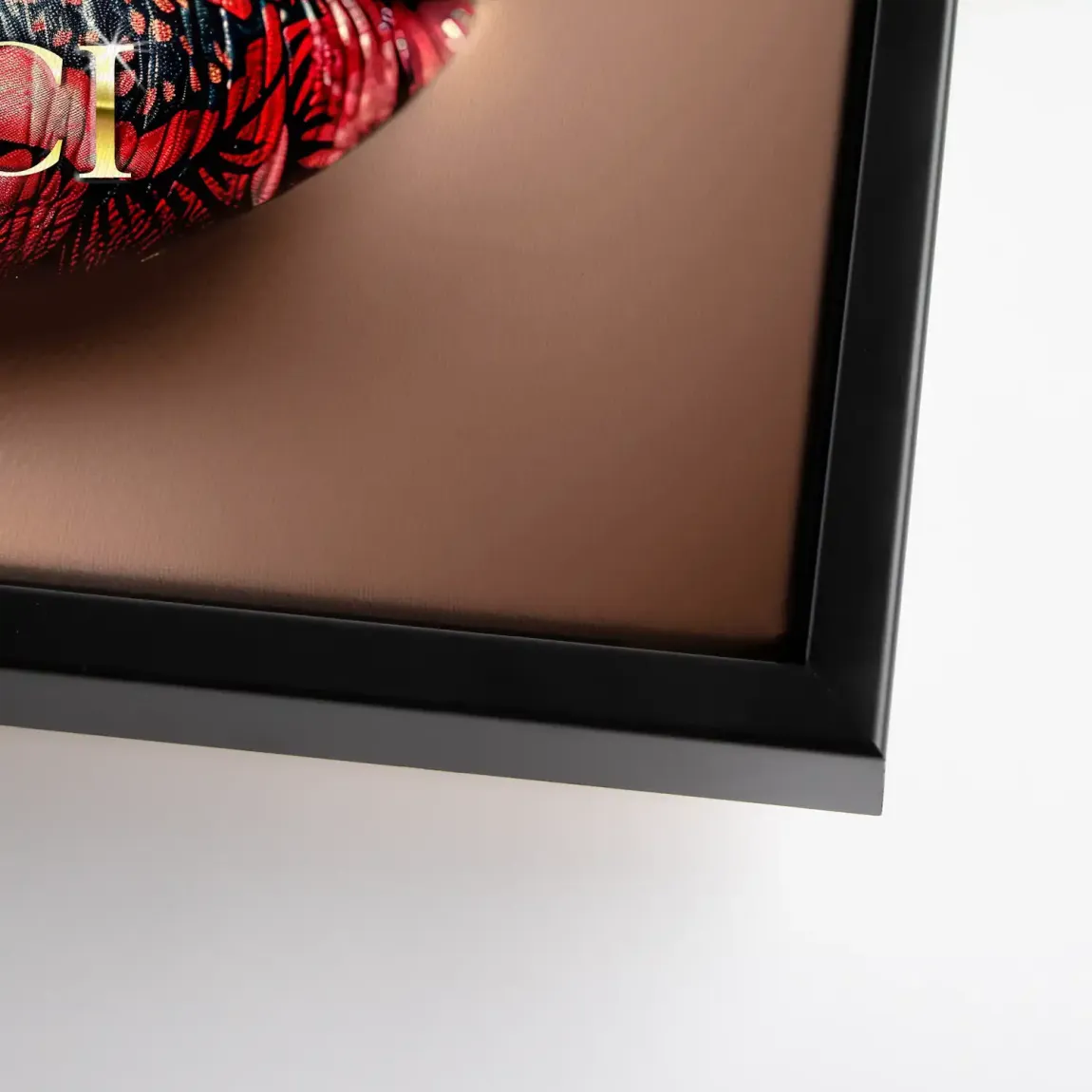Gucci Lips Leinwand Bild INGALERIE