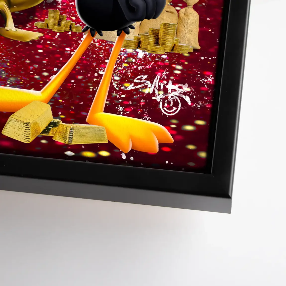 Luxury Duck Party Leinwand Bild