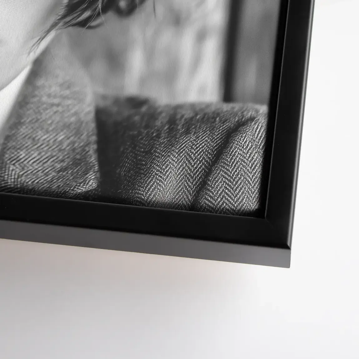 Rauchige Eleganz Leinwand Bild
