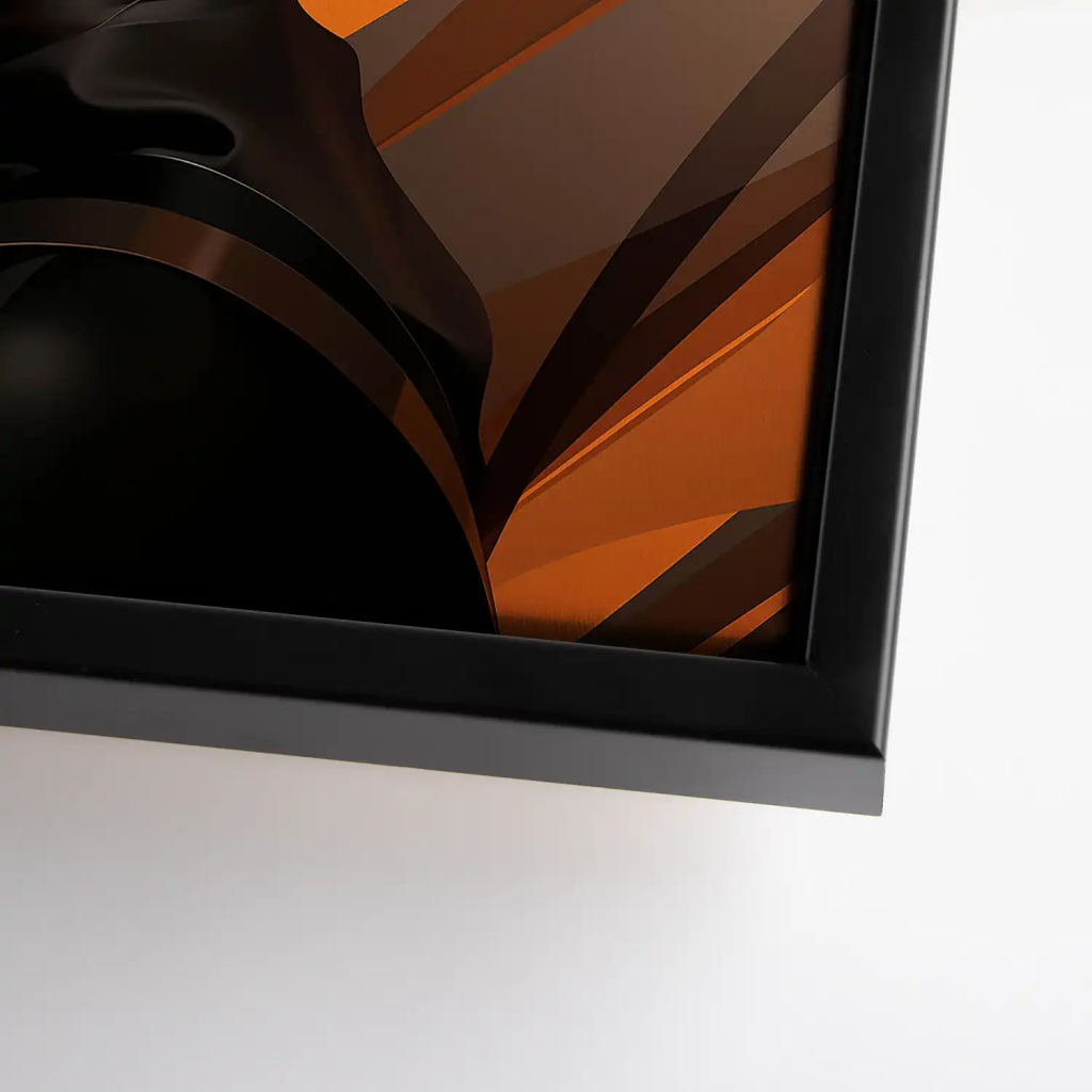 Frau mit Hut Modern Style Leinwand Bild INGALERIE