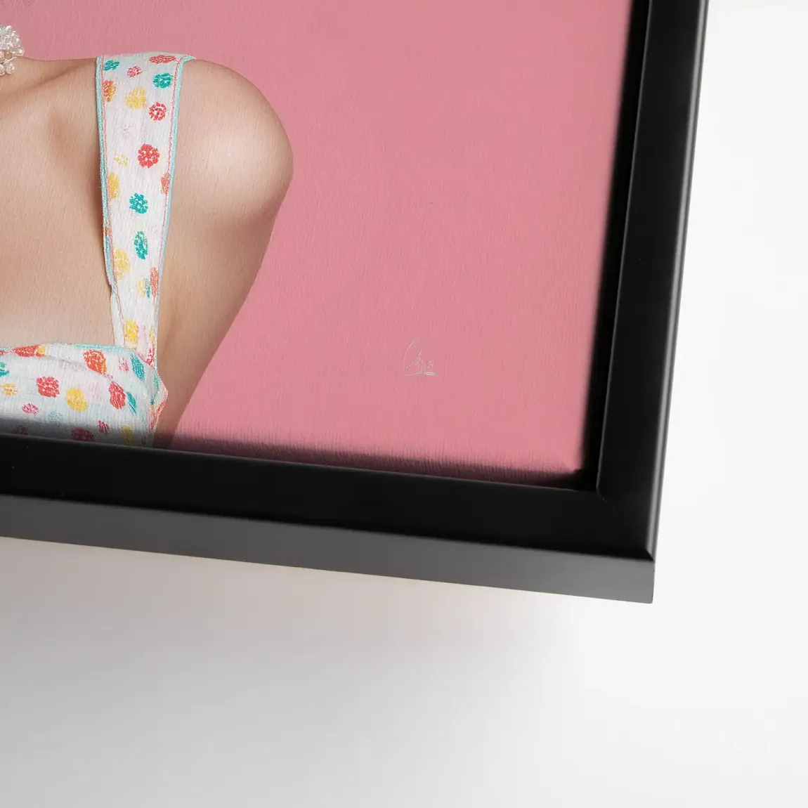 Marilyn Monroe Pink Bubble Leinwand Bild