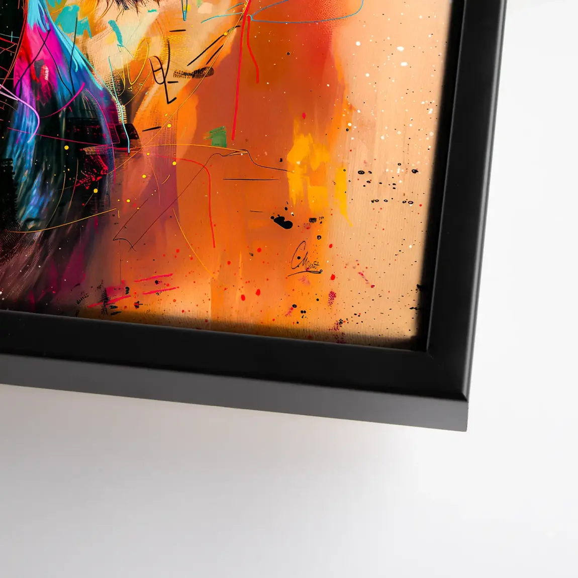 Majestic Bull Leinwand Bild