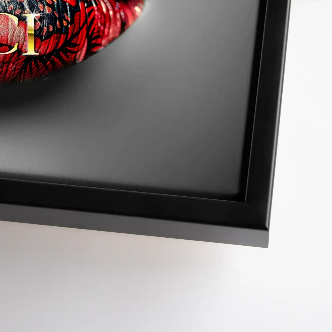 Gucci Lips Nr.2 Leinwand Bild INGALERIE