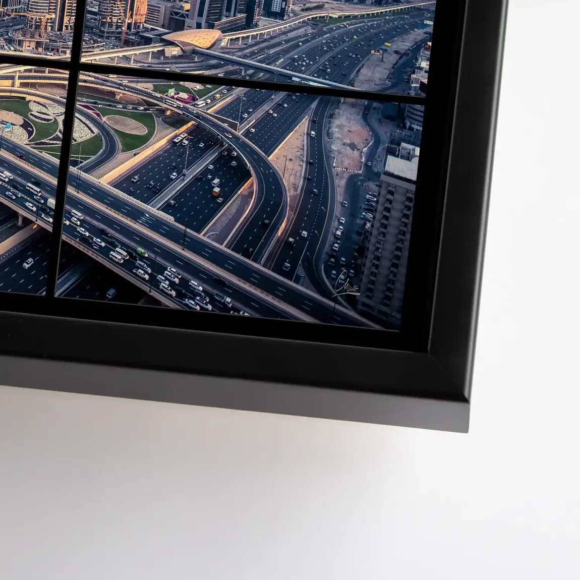 Skyline Dreams Dubai Leinwand Bild