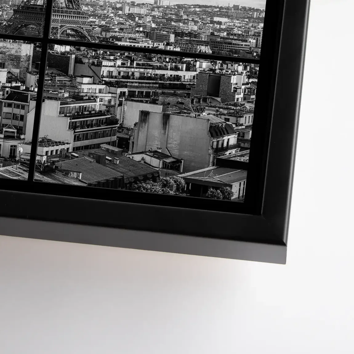 City View Paris Leinwand Bild