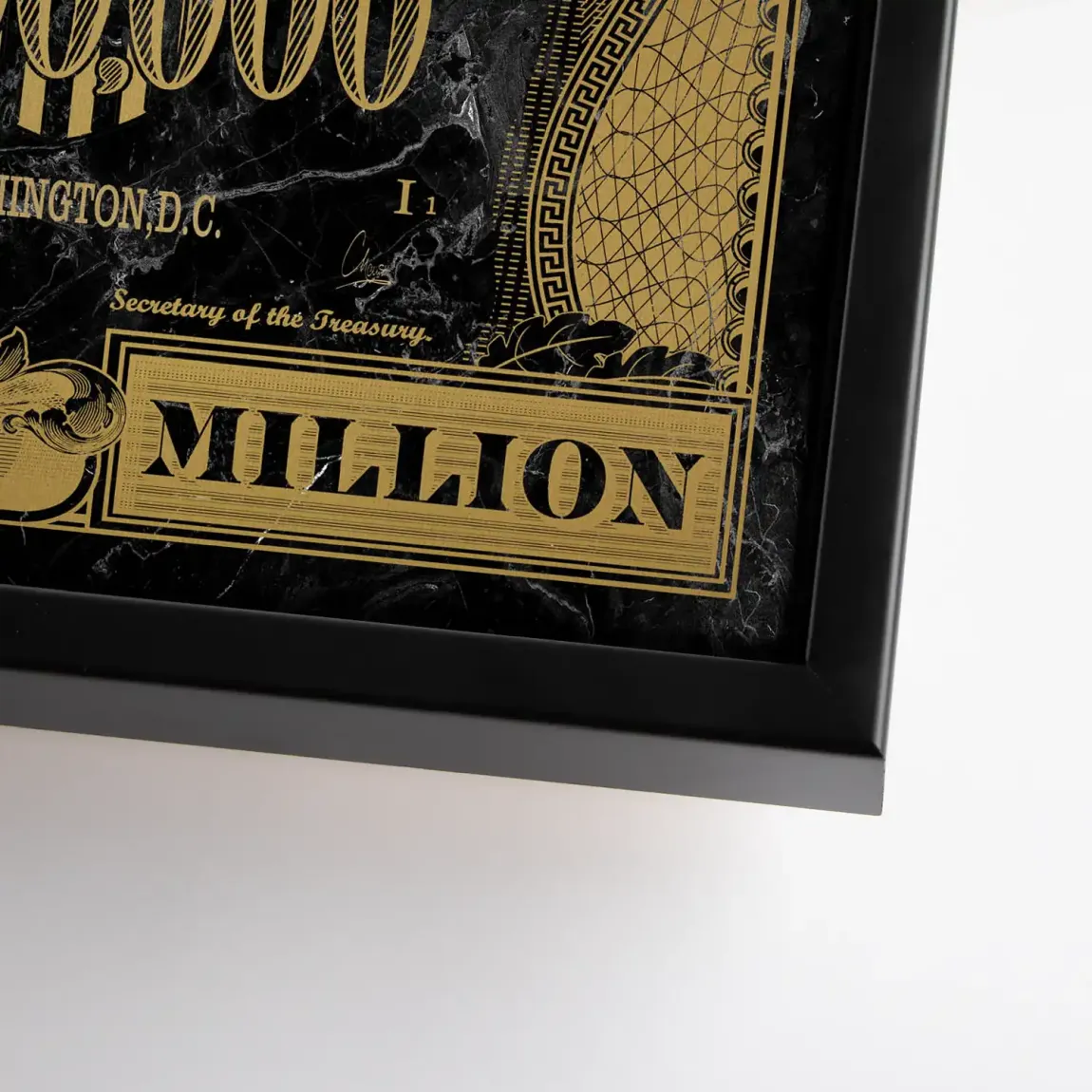 Million Vision George Washington Leinwand Bild