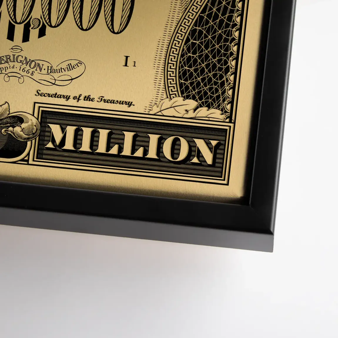 Donald Duck Goldfinger Instinct Pop Art Dollar Leinwand Bild INGALERIE