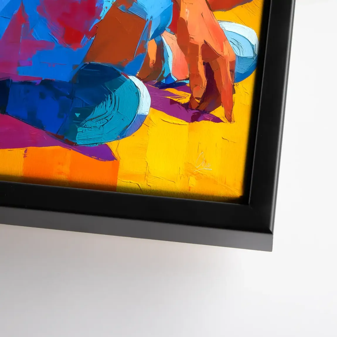 Feel the Sound Leinwand Bild