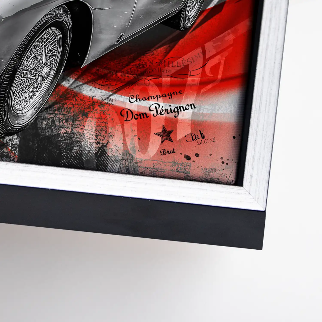 James Bond Martini Art Leinwand Bild INGALERIE