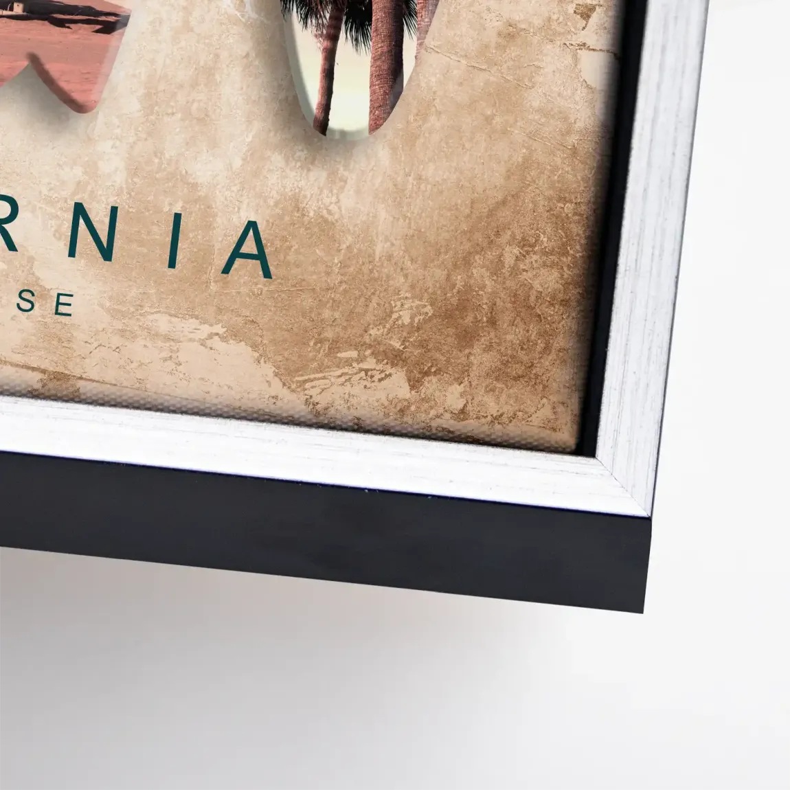 California Coast Art Leinwand Bild