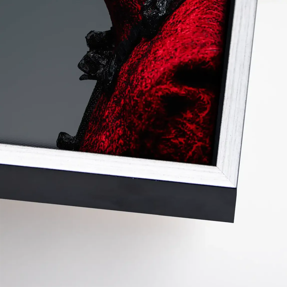 Leopardin Diva Leinwand Bild