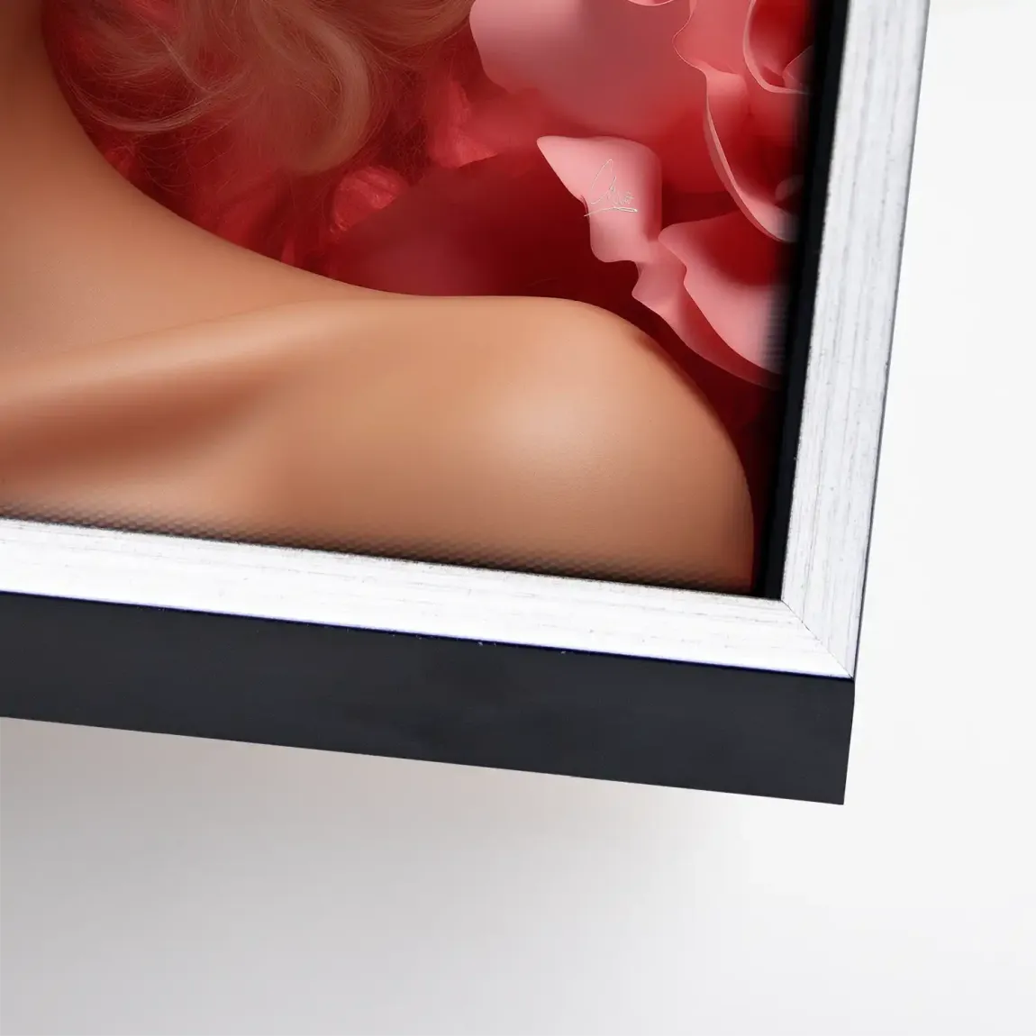 Pink Mirage Leinwand Bild