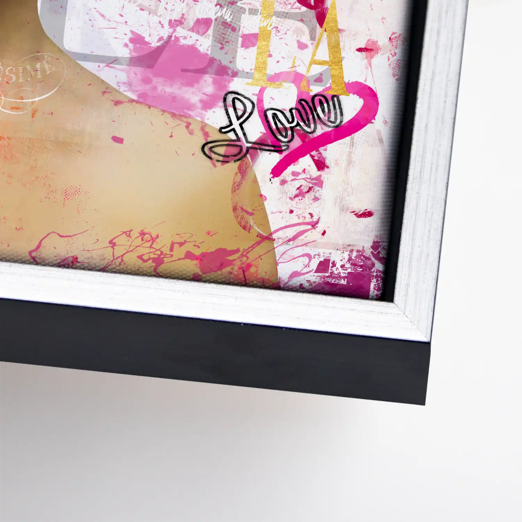Marilyn Monroe Bubble Gum Streetart Leinwand Bild INGALERIE