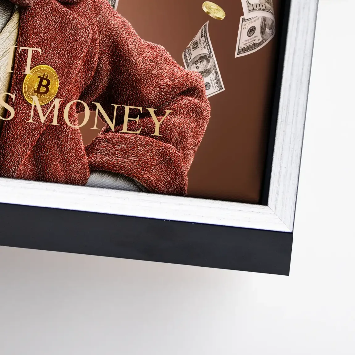 Money Empire Dagobert Duck Leinwand Bild