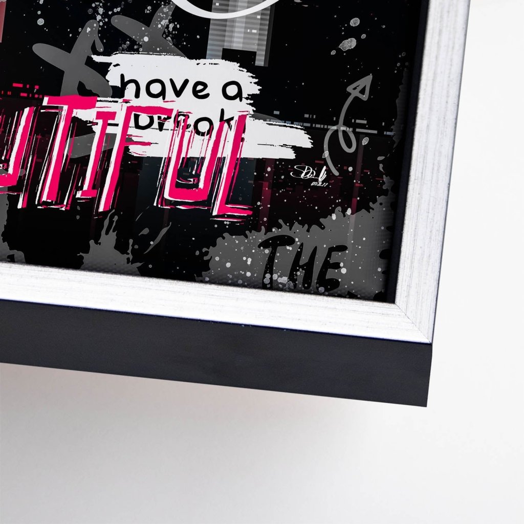 Pink Panther Pop Art Leinwand Bild INGALERIE