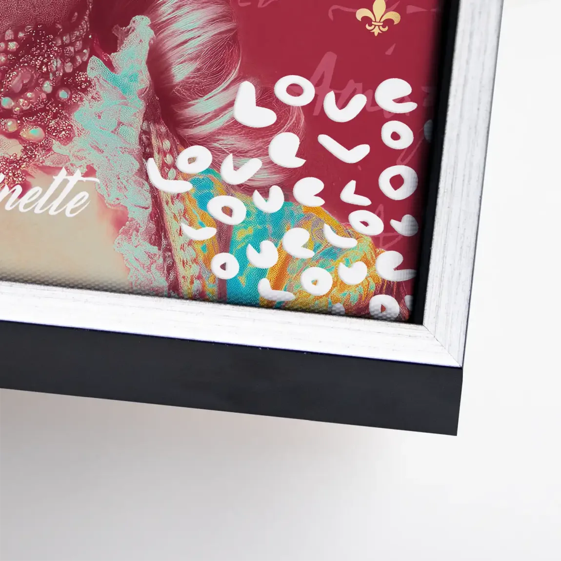 Royal Pop Leinwand Bild