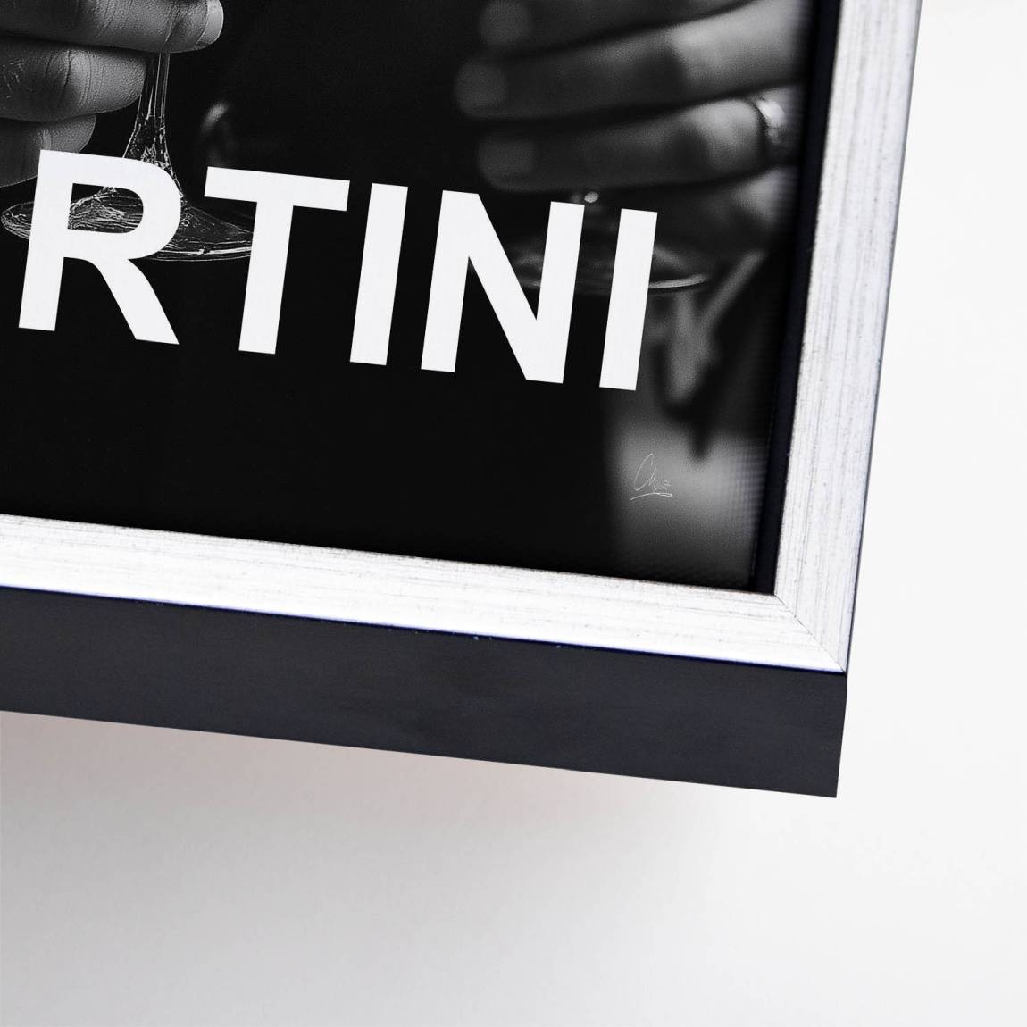 Martini Moment Leinwand Bild