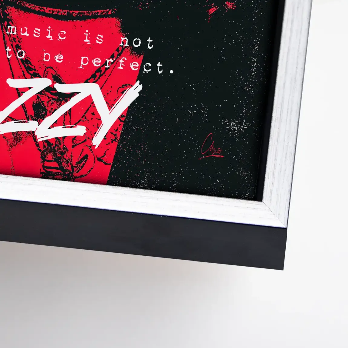 Ozzy Rock Spirit Leinwand Bild