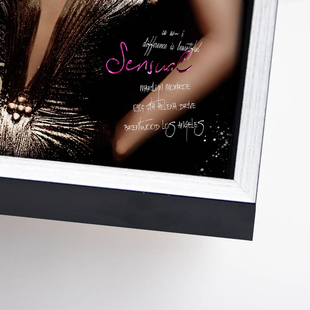 Marilyn Glamour Leinwand Bild INGALERIE