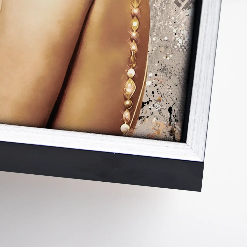 Marilyn Coco Retro Leinwand Bild INGALERIE