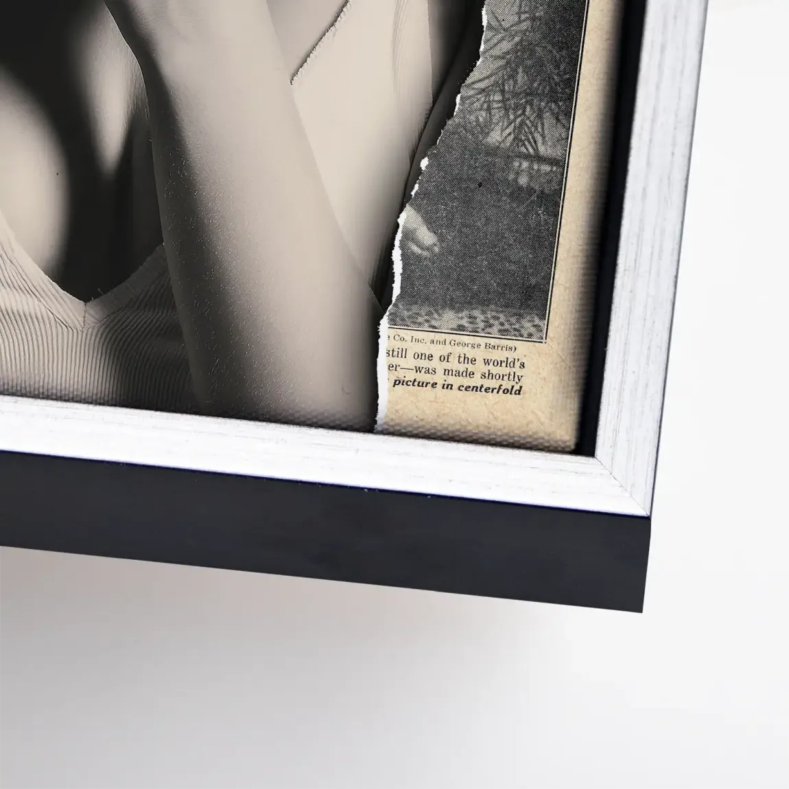 Marilyn Monroe News Leinwand Bild