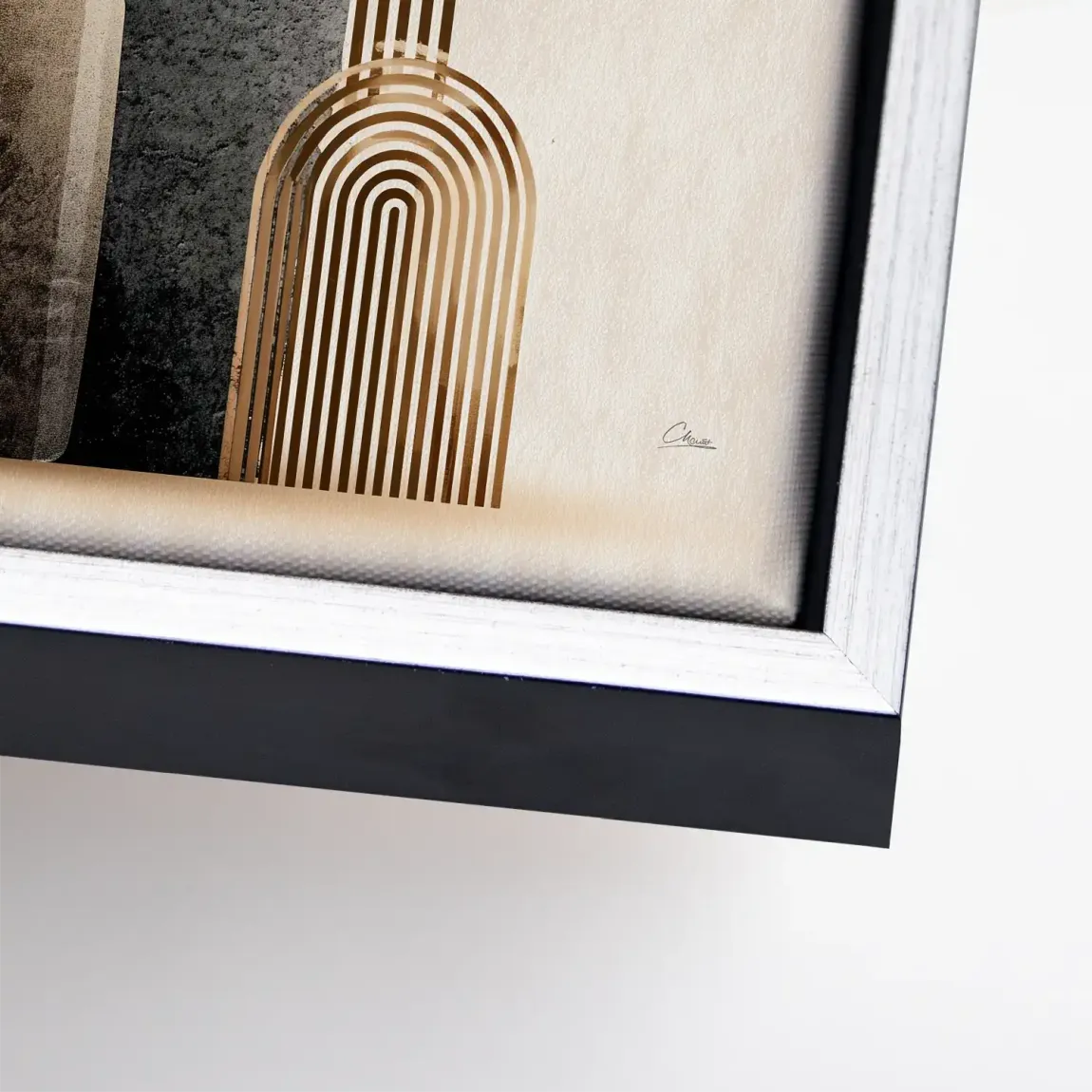 Amber Leaf Symphony Leinwand Bild INGALERIE