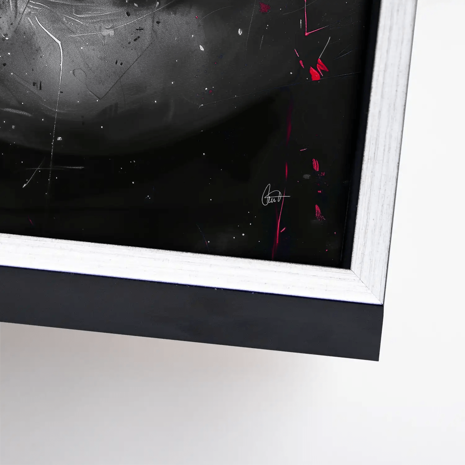 Abstrakt Red Lips Leinwand Bild INGALERIE