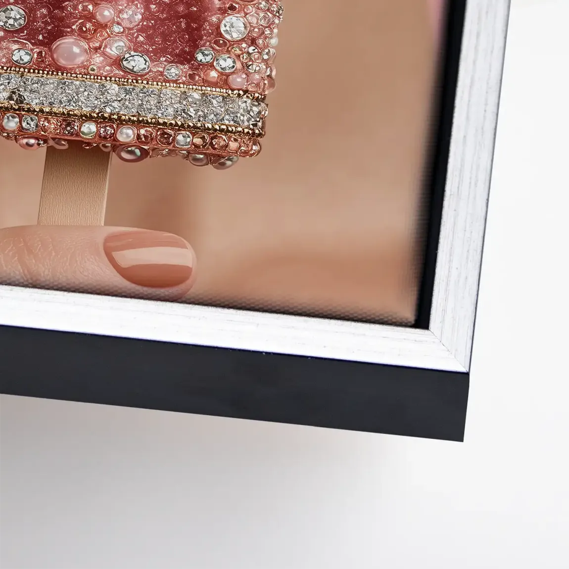 Diamonds and Desire Leinwand Bild