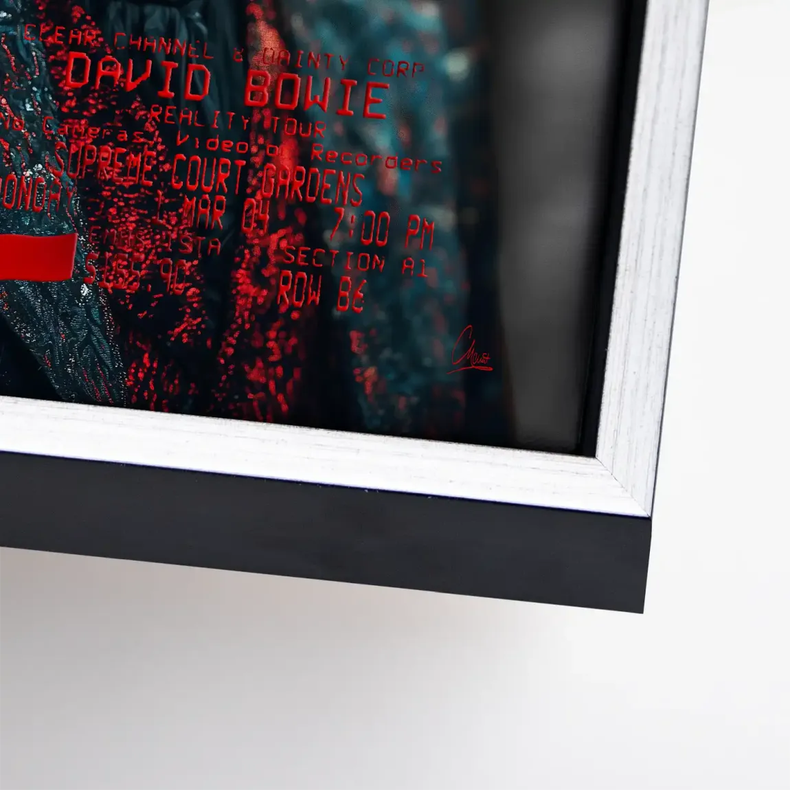 Bowie Starman Leinwand Bild