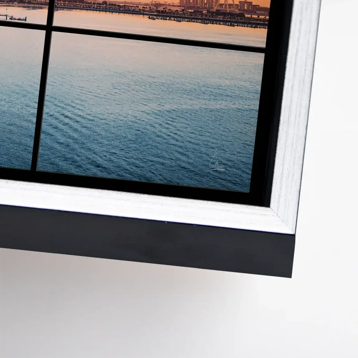 Golden Dunes Dubai Leinwand Bild