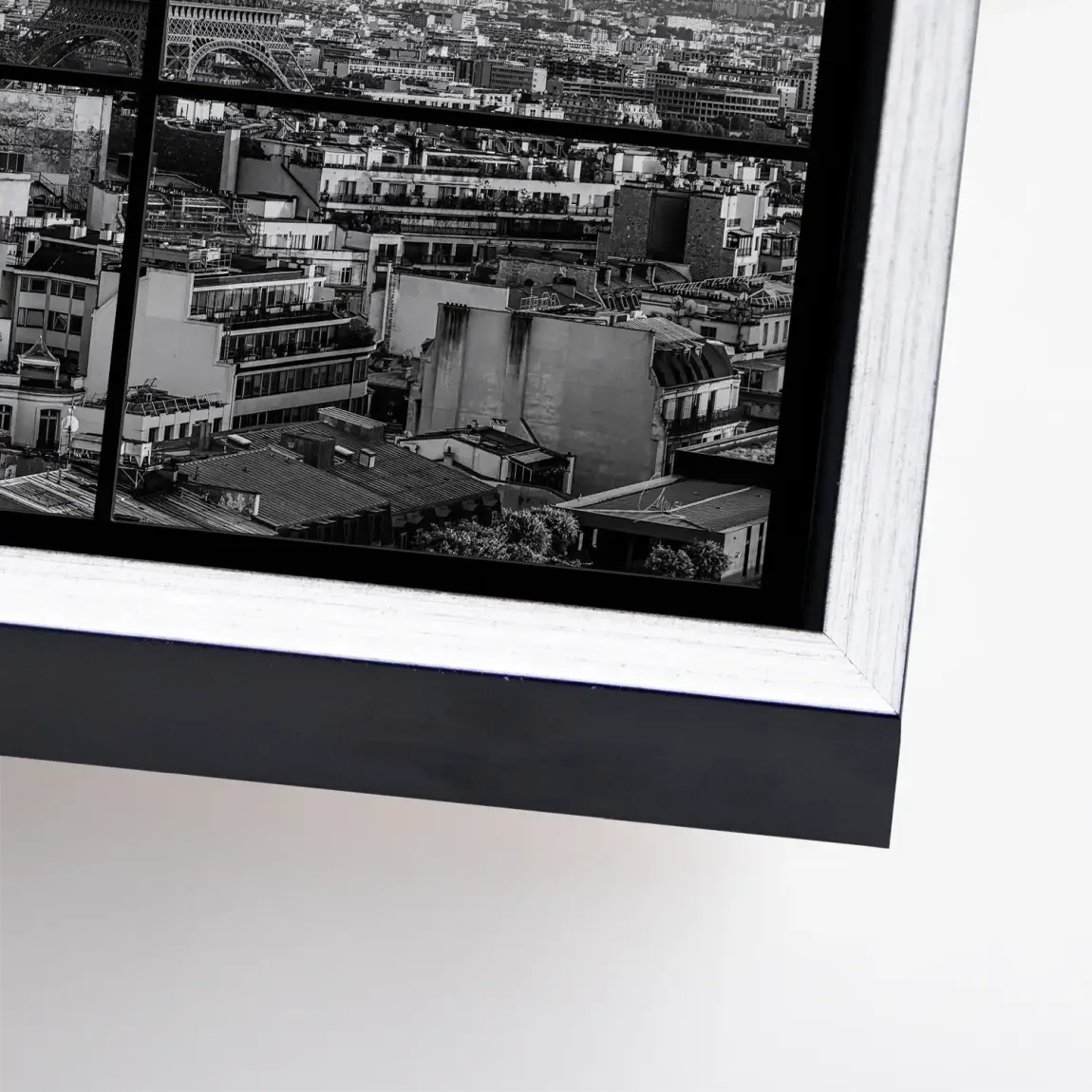 City View Paris Leinwand Bild