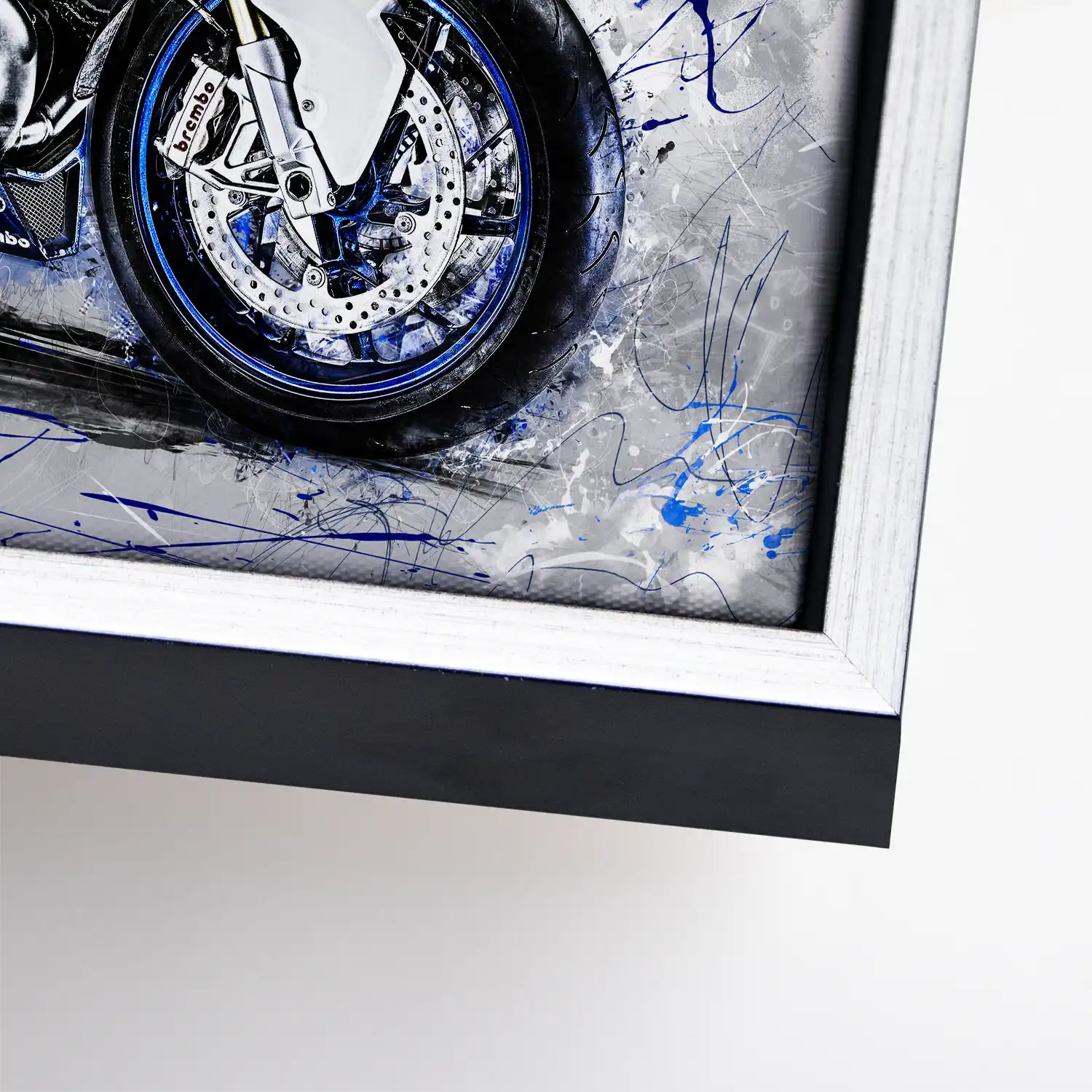 BMW HP2 Sport Abstrakt Leinwand Bild INGALERIE