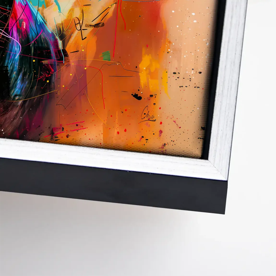 Majestic Bull Leinwand Bild