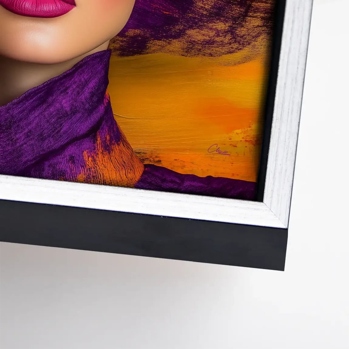 Femme Elegance Leinwand Bild INGALERIE