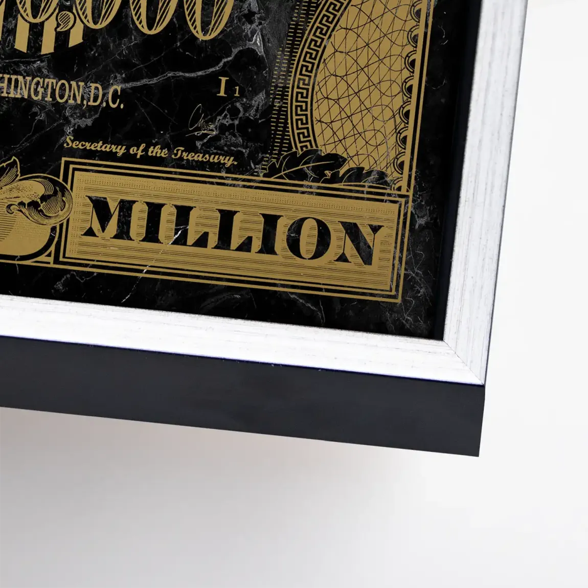 Million Vision George Washington Leinwand Bild