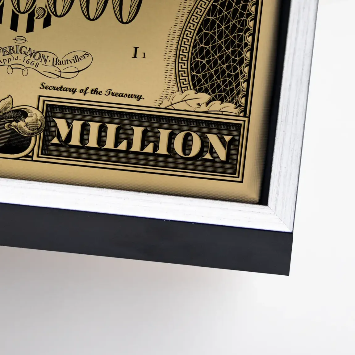 Donald Duck Goldfinger Instinct Pop Art Dollar Leinwand Bild INGALERIE