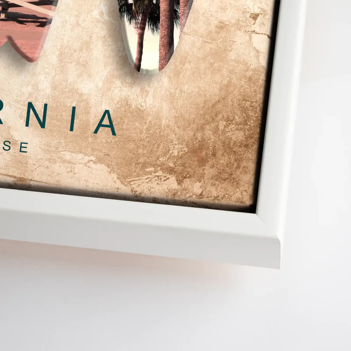 California Coast Art Leinwand Bild