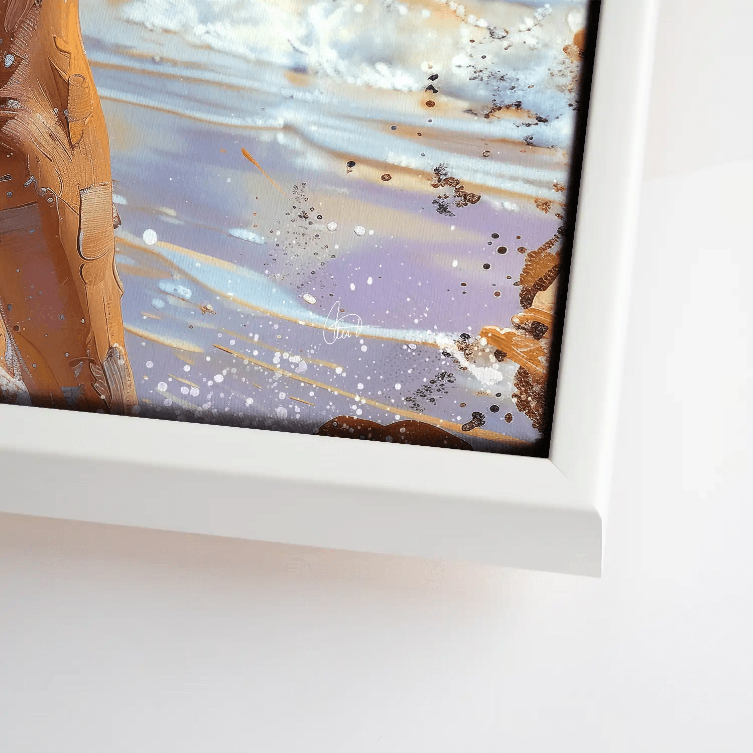Beach Girl Leinwand Bild INGALERIE