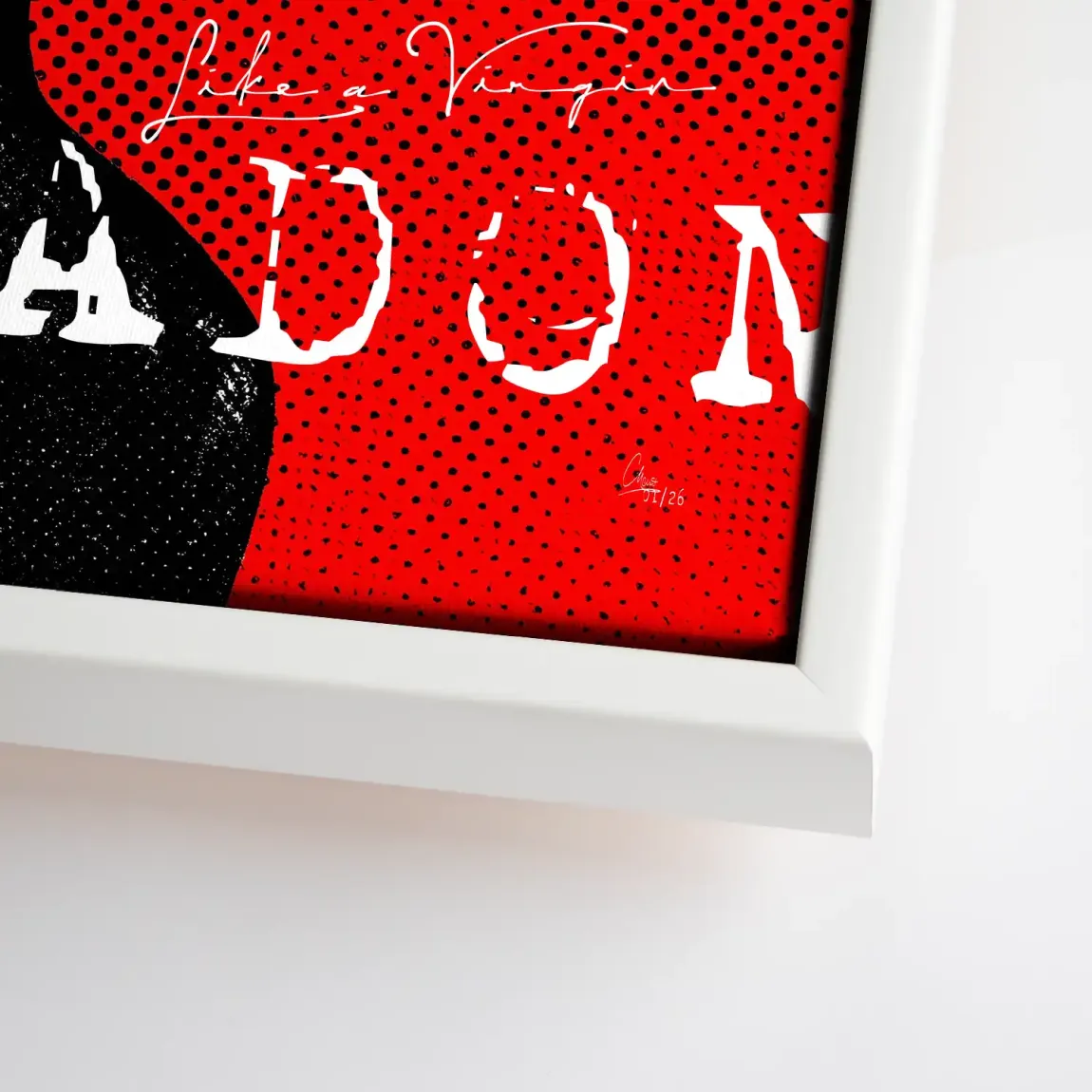 Rebel Madonna Leinwand Bild