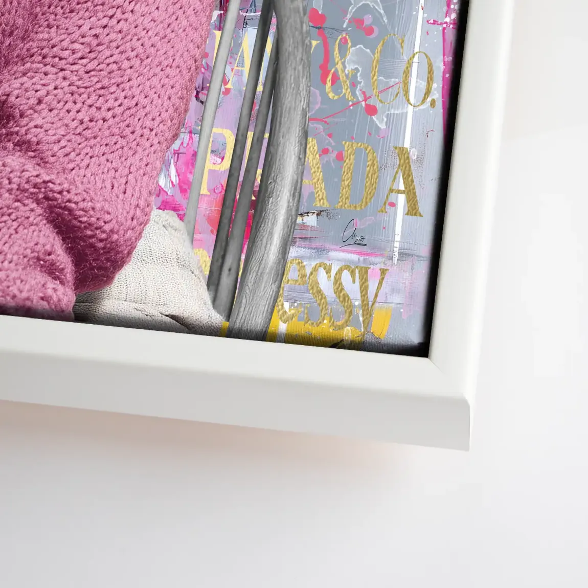 Marilyn Monroe Luxury Style Leinwand Bild