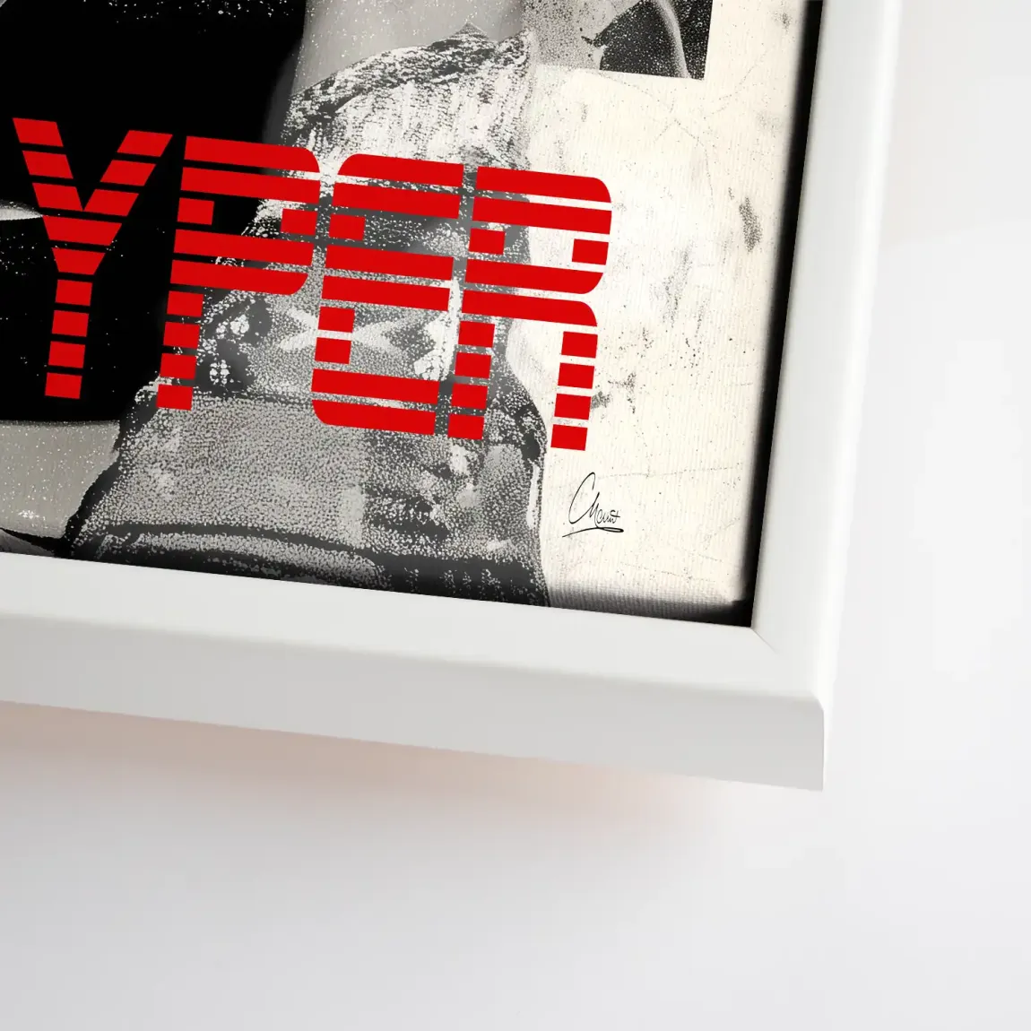 Hyper Hyper Leinwand Bild