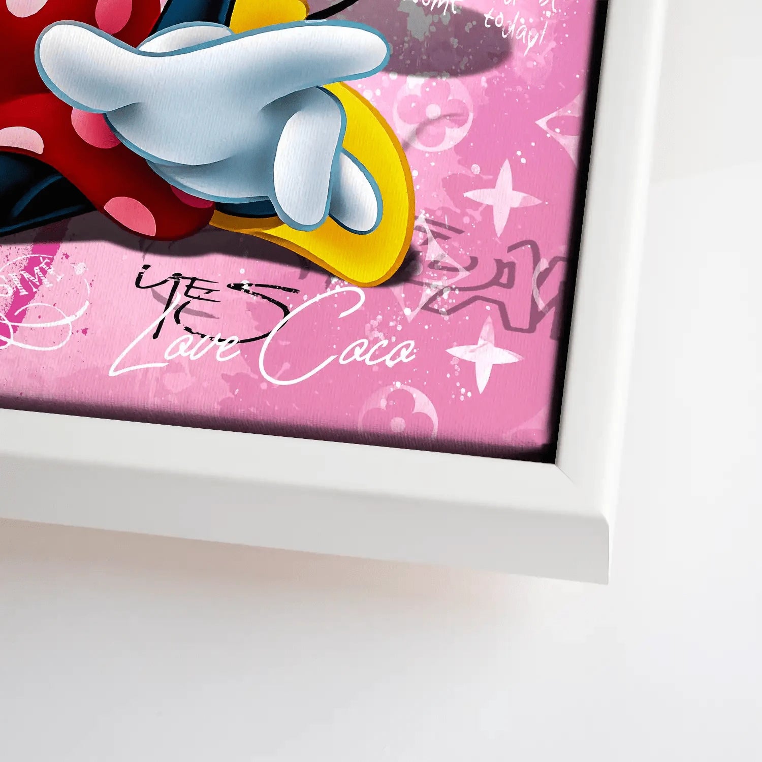 Daisy & Minnie Smile Leinwand Bild INGALERIE