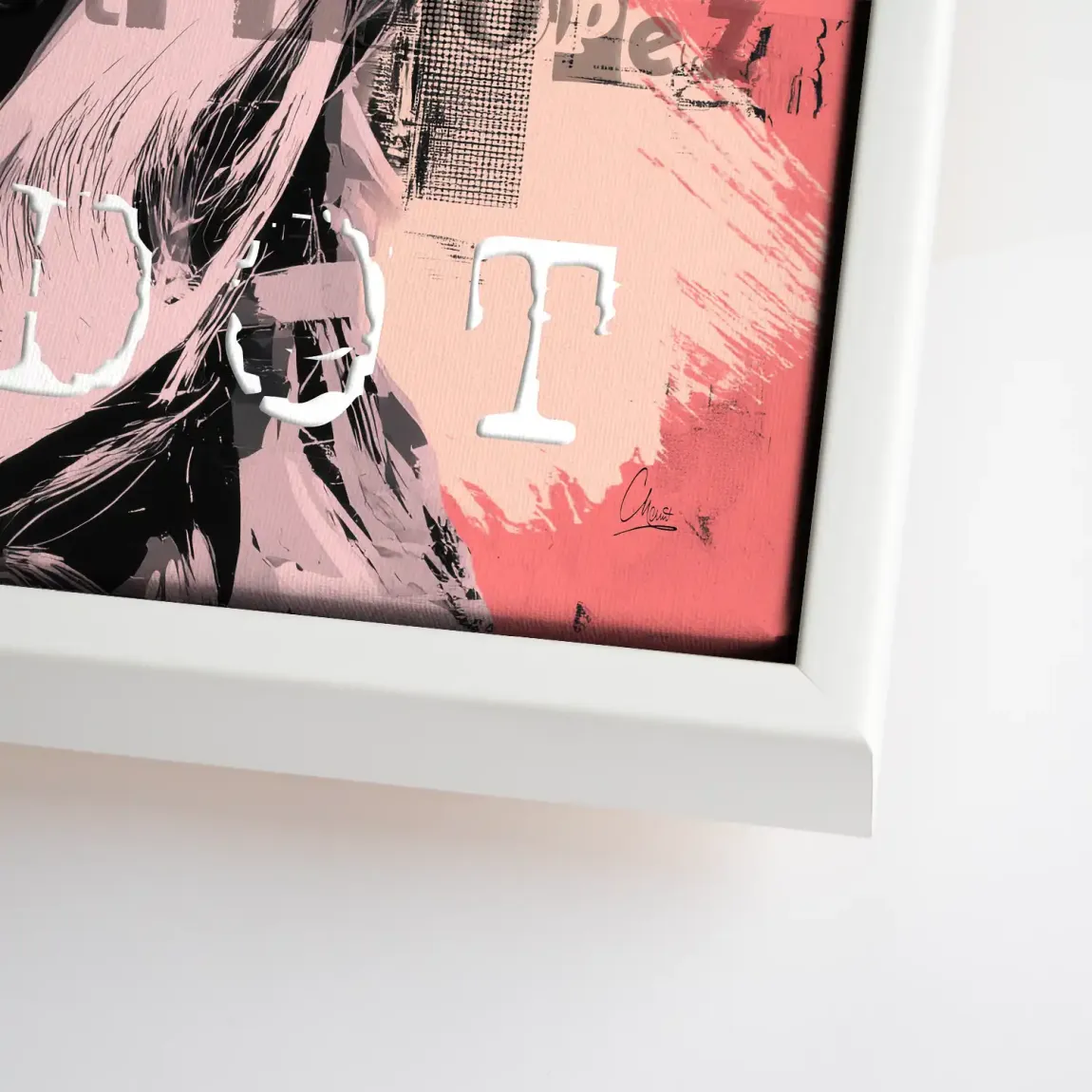 Bardot Chanel Art Leinwand Bild