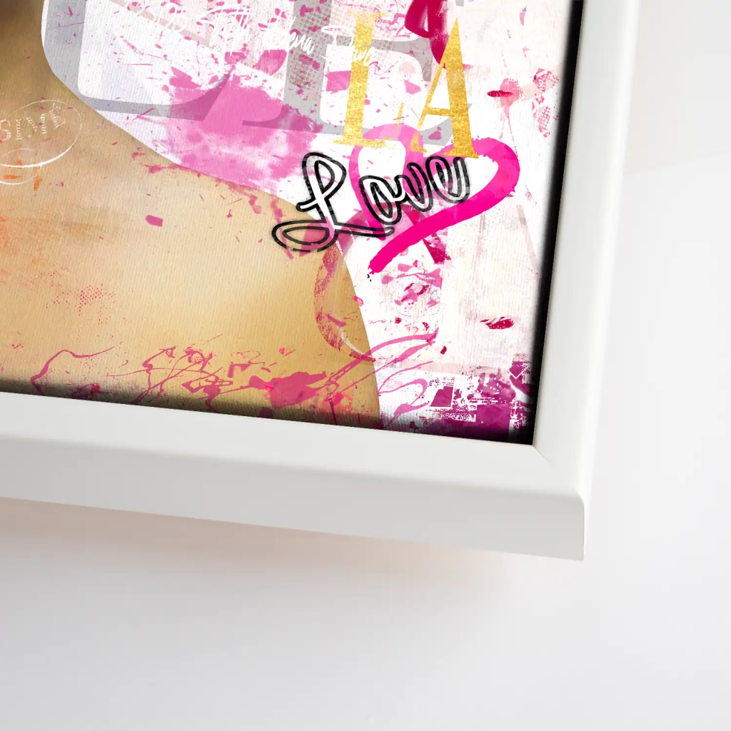 Marilyn Monroe Bubble Gum Streetart Leinwand Bild INGALERIE