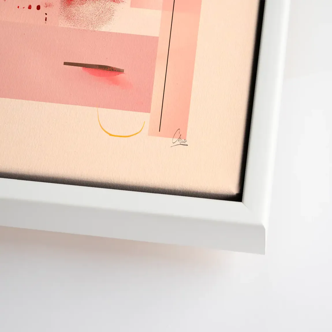 Infinite Glow Leinwand Bild