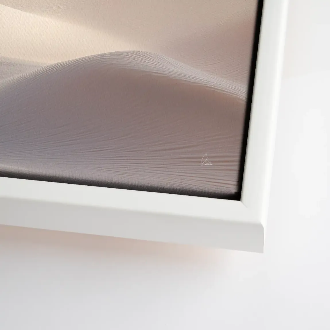 Desert Light Leinwand Bild