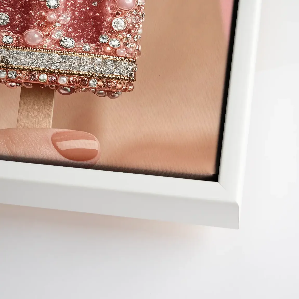 Diamonds and Desire Leinwand Bild