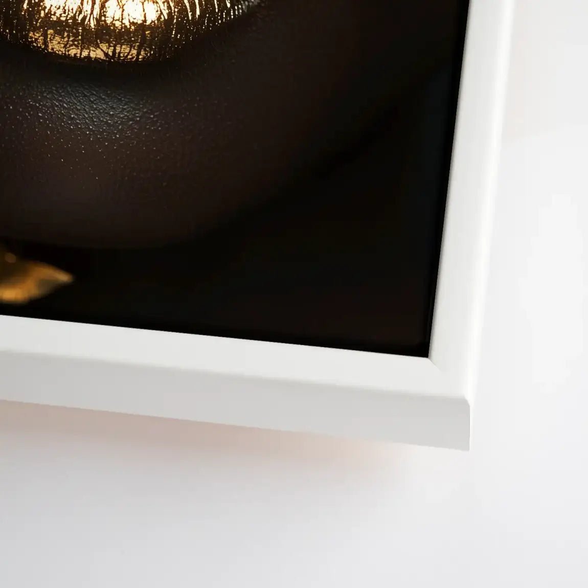 Golden Butterfly Leinwand Bild INGALERIE