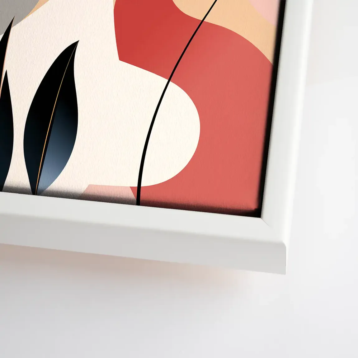 Flora im Kreis der Gedanken Leinwand Bild INGALERIE