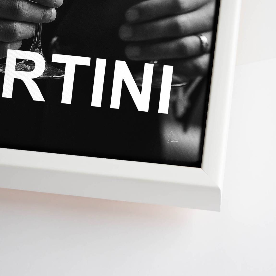 Martini Moment Leinwand Bild